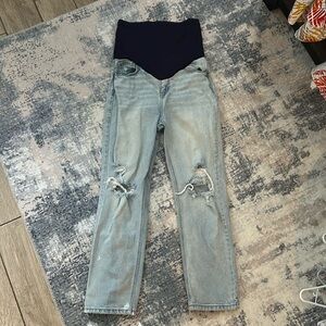 Pink Blush maternity distressed jeans size 29